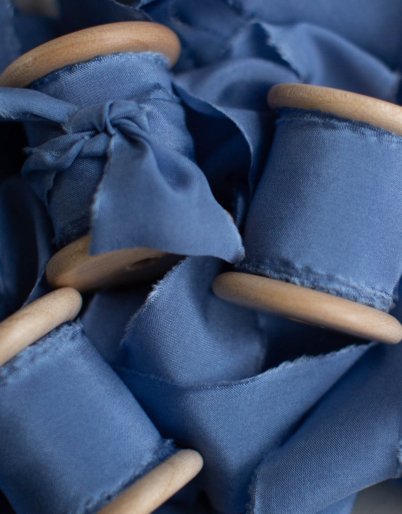 French Bleu Original Silk Ribbon
