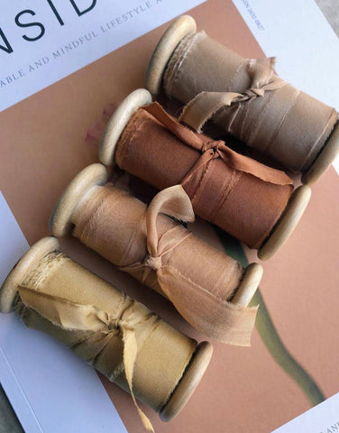 Cappucíno Original Silk Ribbon