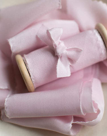 Pastel Pink Original Silk Ribbon